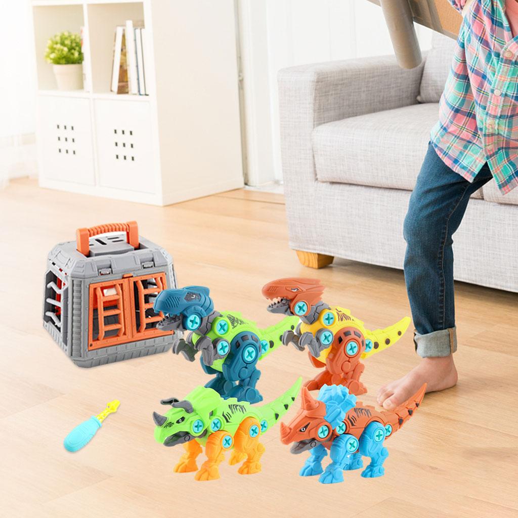 Take Apart Dinosaur Toys Playset for 3 4 5 6 7 8 Years Old Gifts Birthday