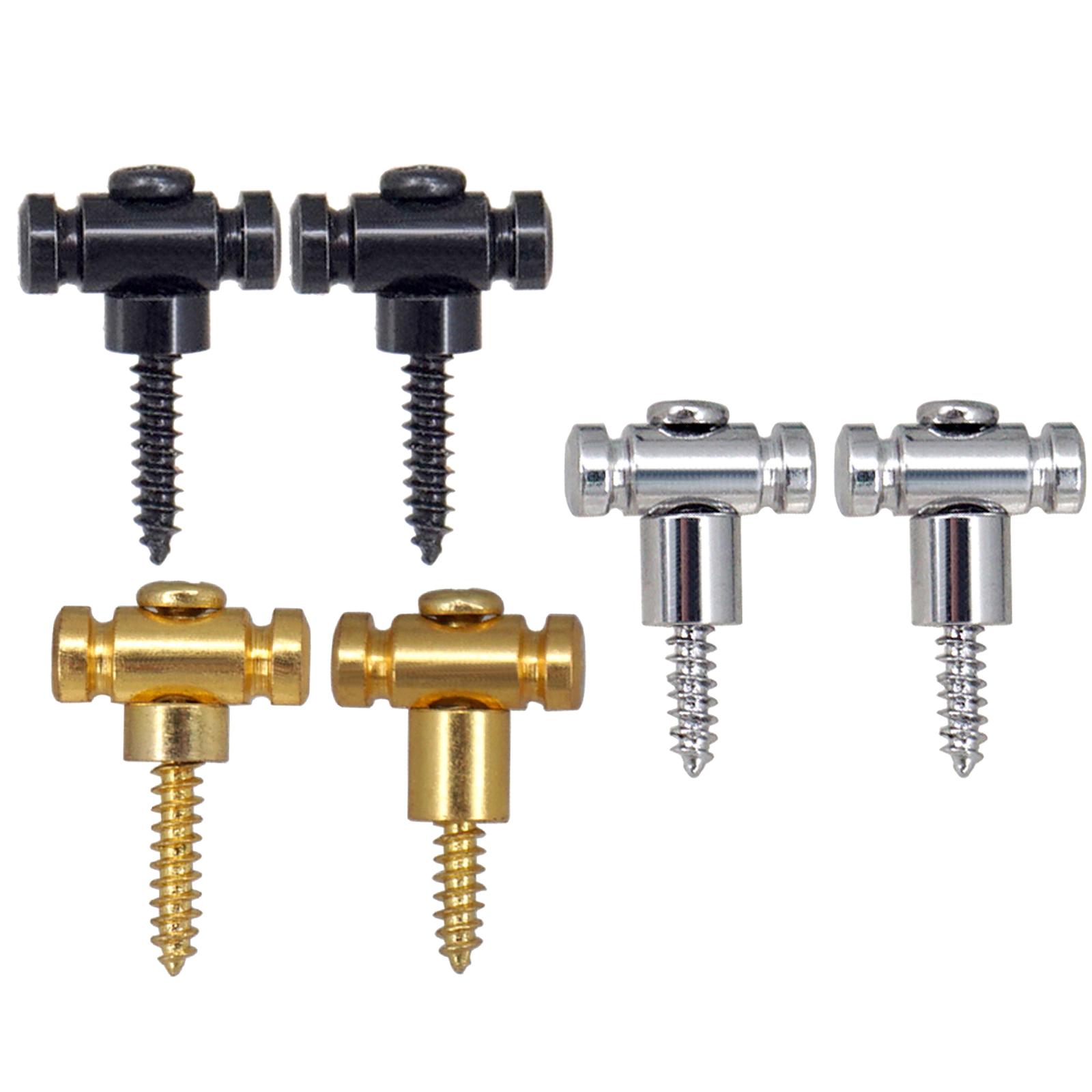 Description Picture 2 of item2 Pieces Roller String Guides Retainer Electric Guitar String Retainers for Electric Guitars Classical Guitar Spare Parts