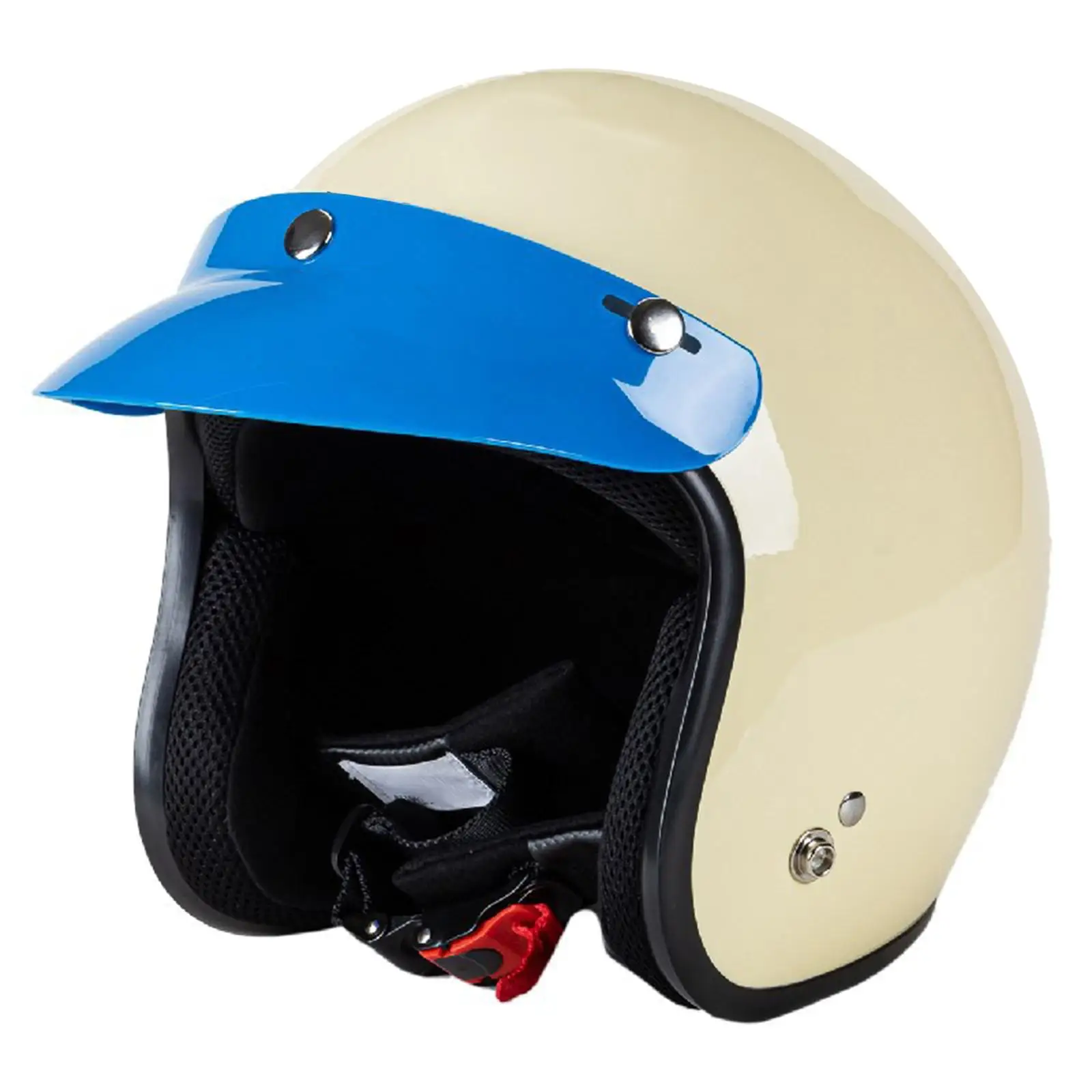 4 -Snap Motorcycle  Visor Peak Open  15cmx5cm