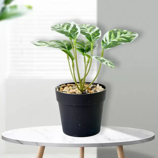Plante artificielle en plastique en pot de 90cm, fausse plante en pot,  gazon vert, Fern lysimacha, décoration d'intérieur pour la maison -  AliExpress