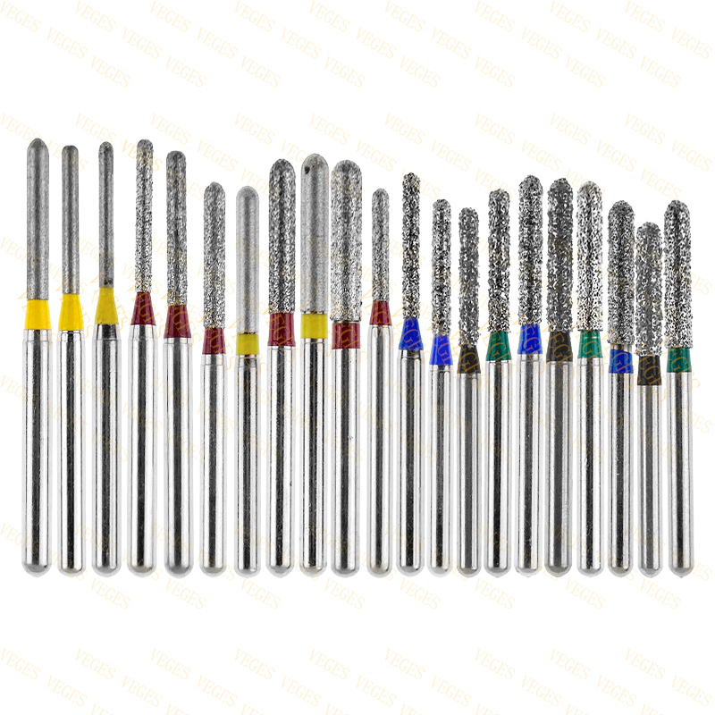 Best of SR Type 10pcs Dental Strawberries Diamond Burs Drill FG 1.6mm Dentist Polishing Grinding Teeth Tools For High Speed Handpieces Reviews & Tips