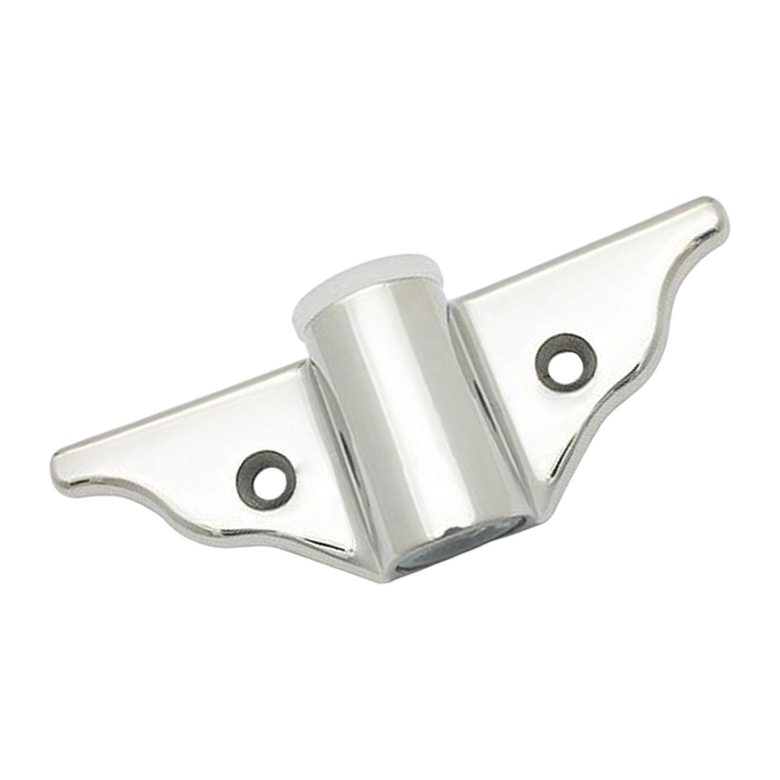 Side Mount Rowlock Oarlock Support Bracket Stainless Steel Easily Install for Sailing Deck Hardware 1/2 Inches Canoe Accessories