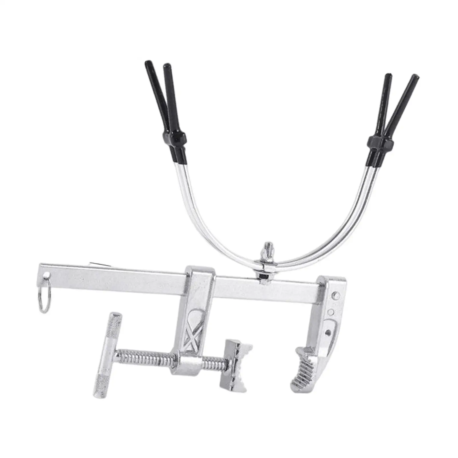 Metal Fishing Rod Bracket Solid Fishing Gear Multi Directional Adjustment Support Stand Stable Rack Pole Holder for Boat Fishing