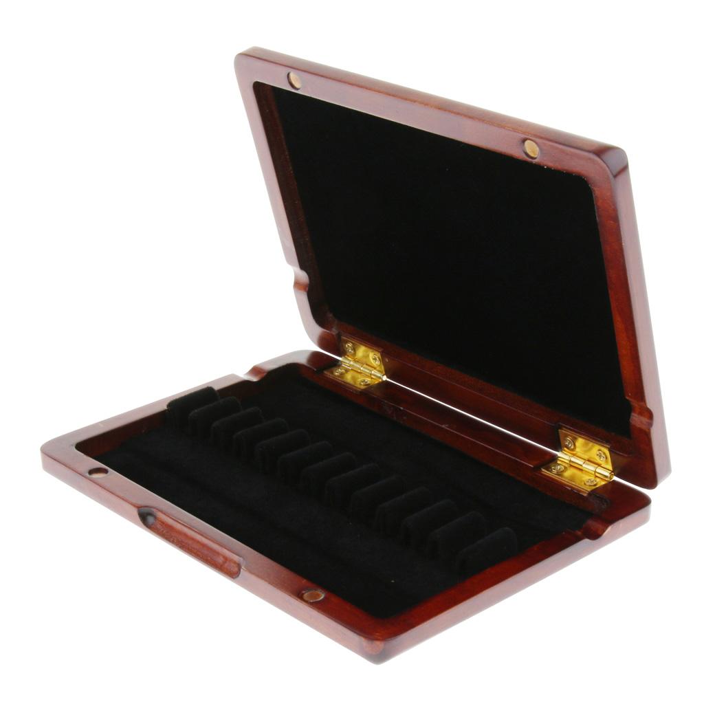Description Picture 5 of itemRed Wooden Oboe Reed Case Box for 12PCS Reeds Hold Storage ,
