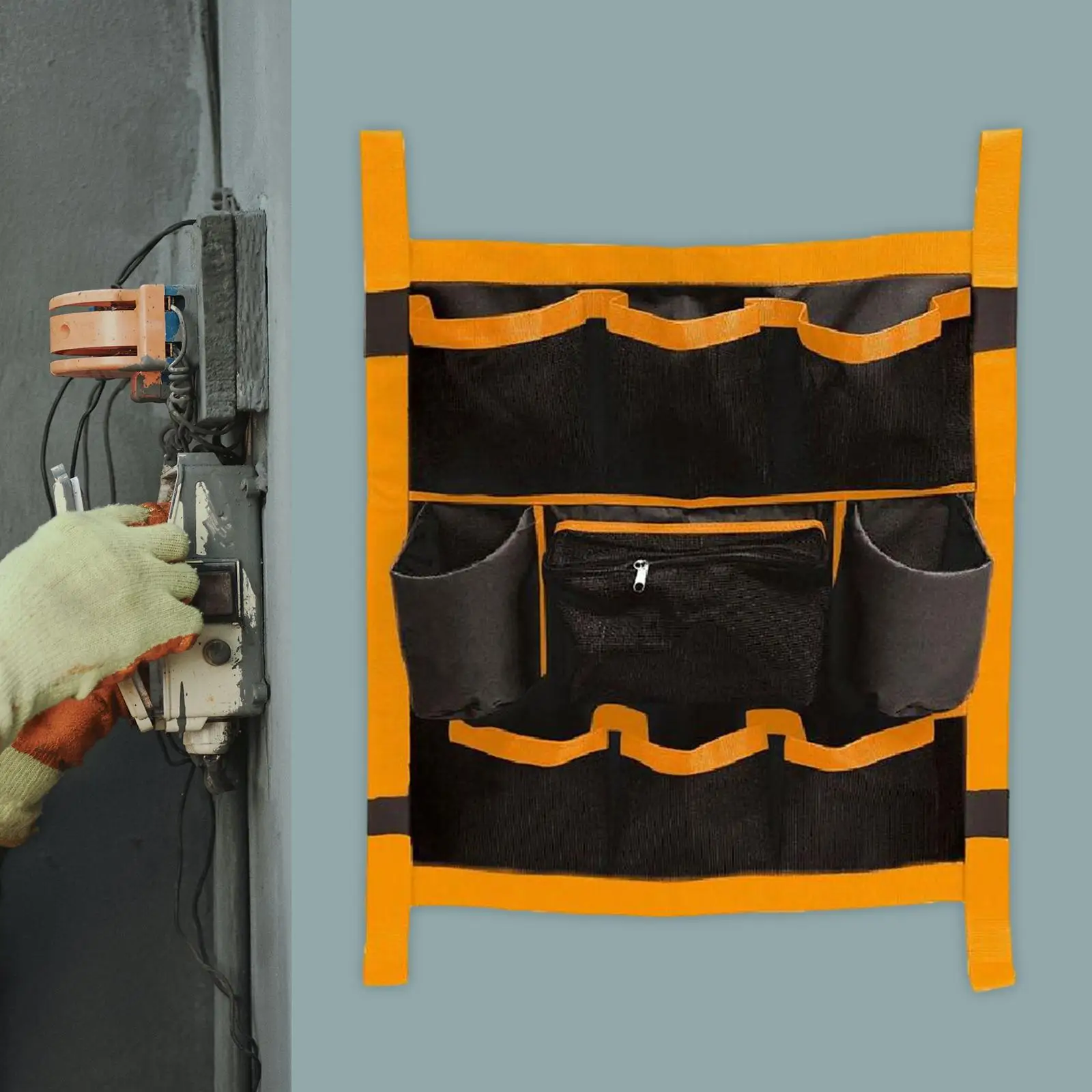 Horse Trailer Grooming Bag Pouch Hanging Door for Stable Tools Stalls Garage