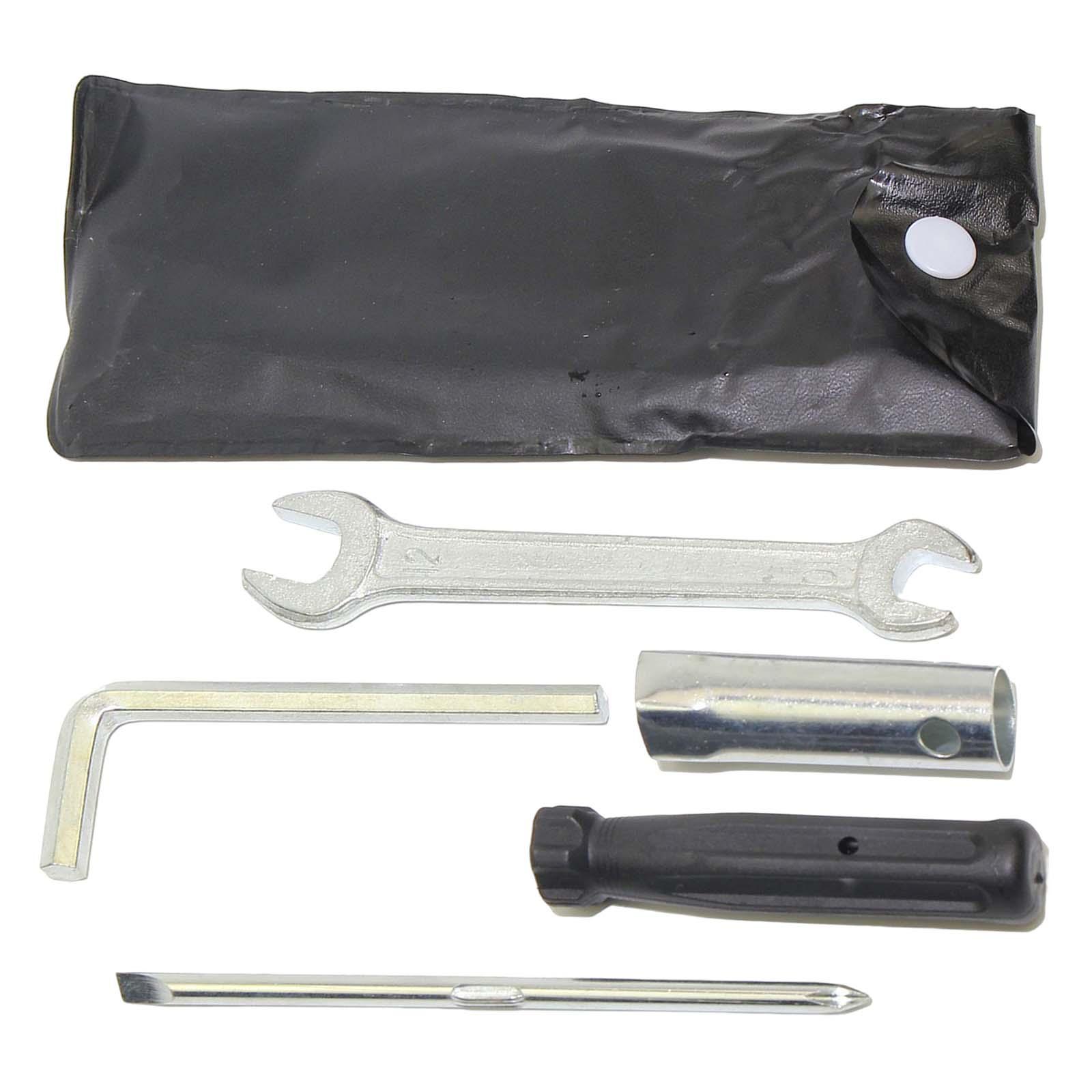 5Pcs Motorcycle Repair Tool Kit Maintenance Tool with Organizer Bag Sleeves Set Universal Motorcycle Kit for Electric Bikes