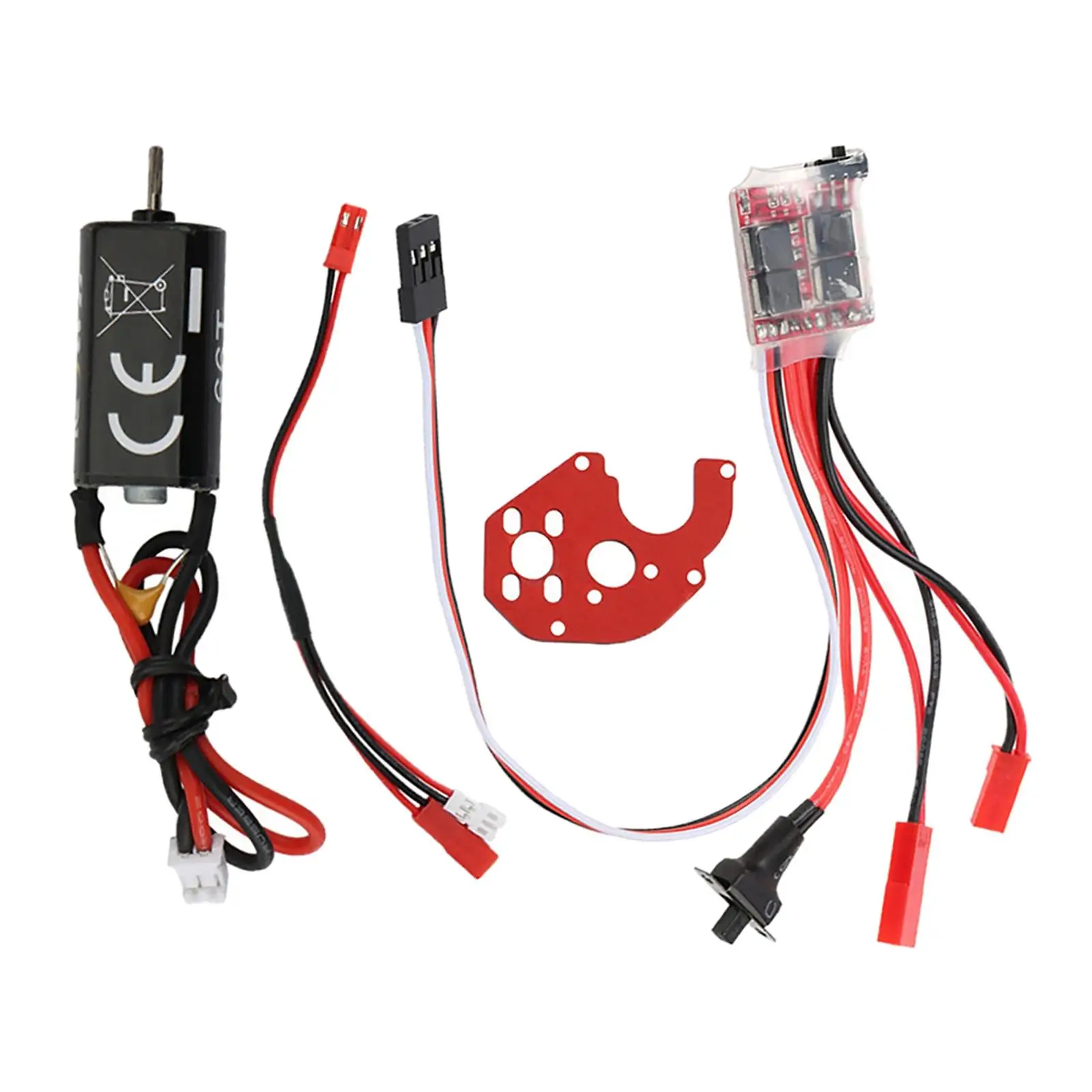 Waterproof 66T Speed Controller W/ 30A Motor for 1:24 Axial SCX24 Axi90081 Trucks DIY