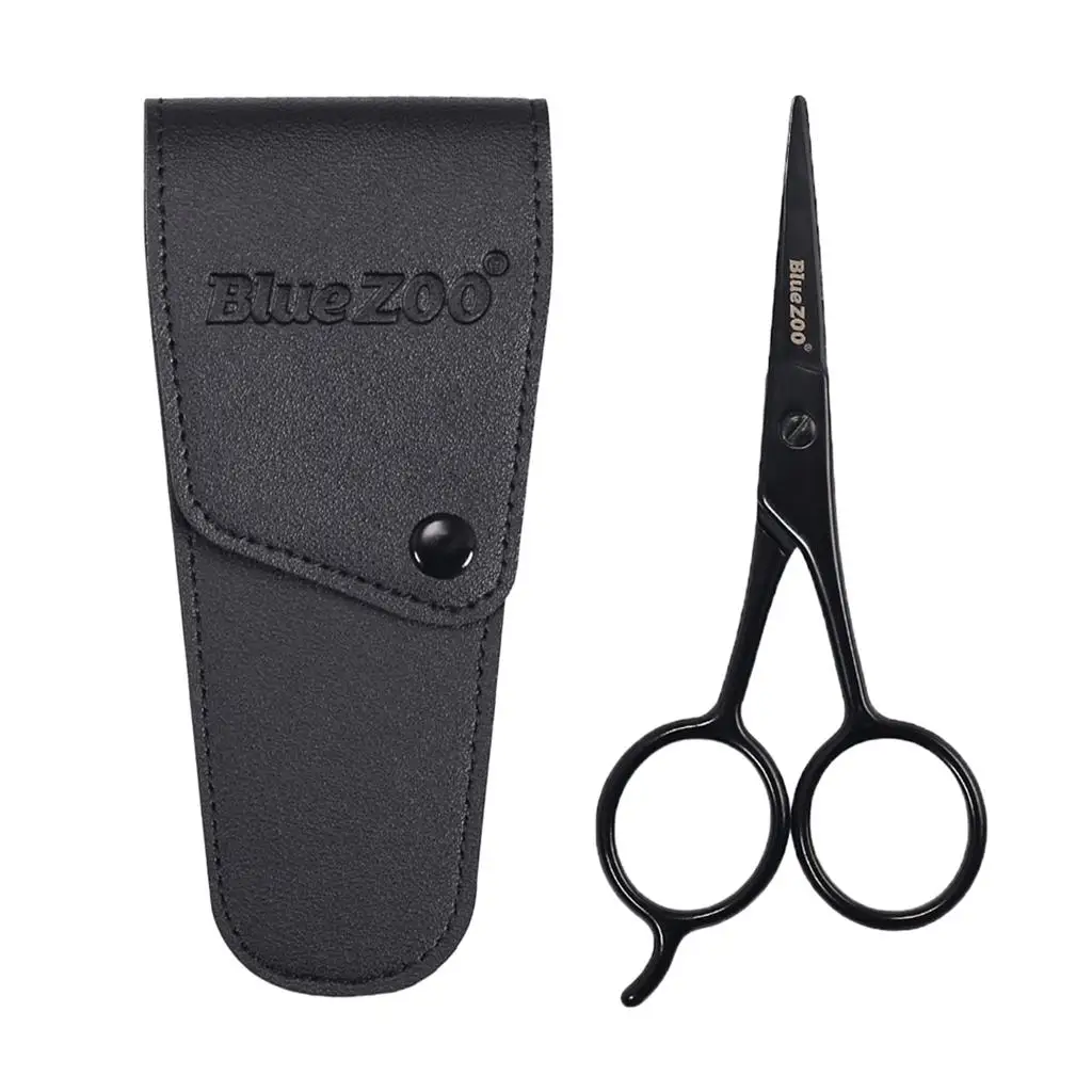 Facial Hair Scissors Stainless Steel Ears & Nose Eyebrow  Scissors