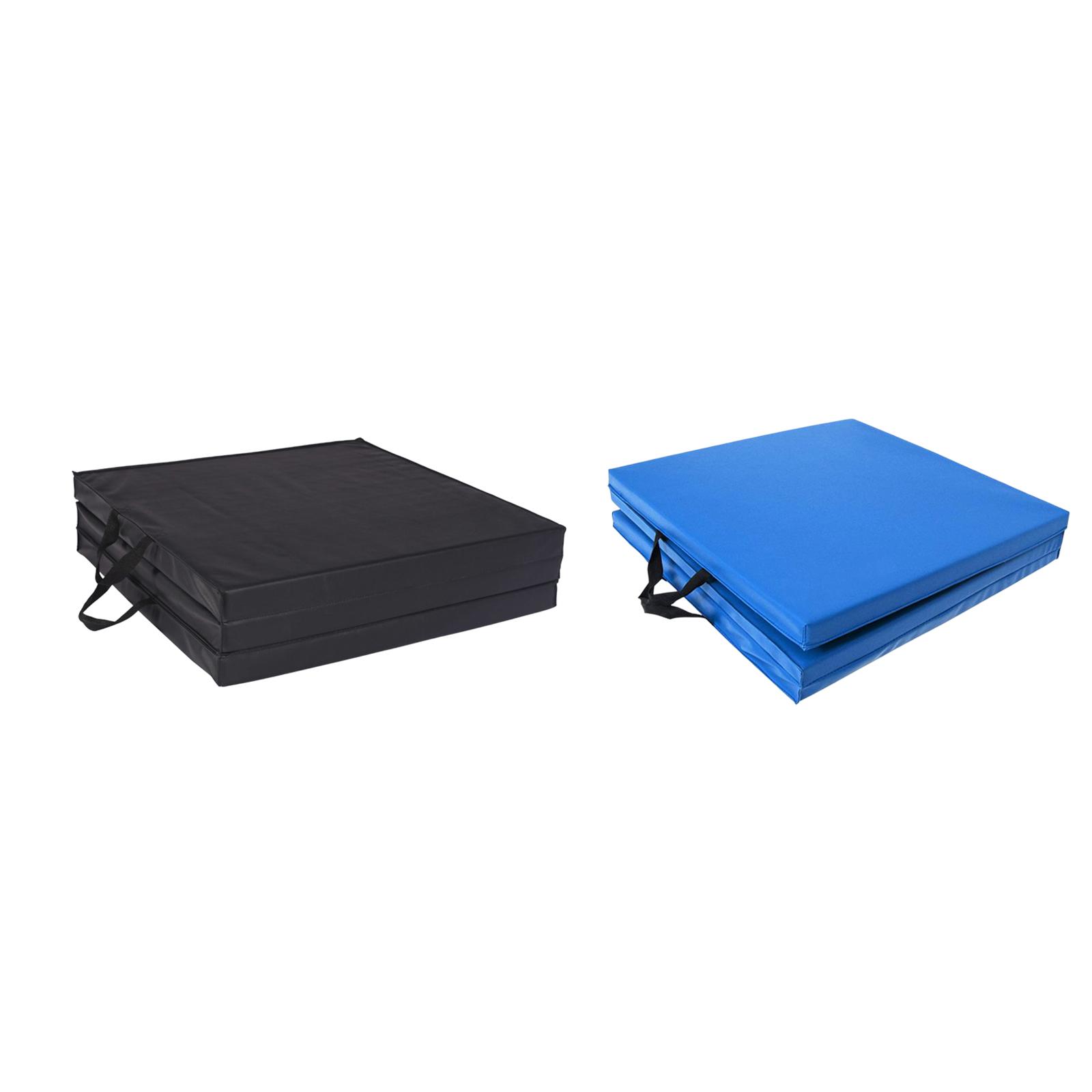  Folding Exercise  and  3 Panel with Carrying Handle Waterproof for Pilates, Stretching, Tumbling, Trainer, Core Workouts