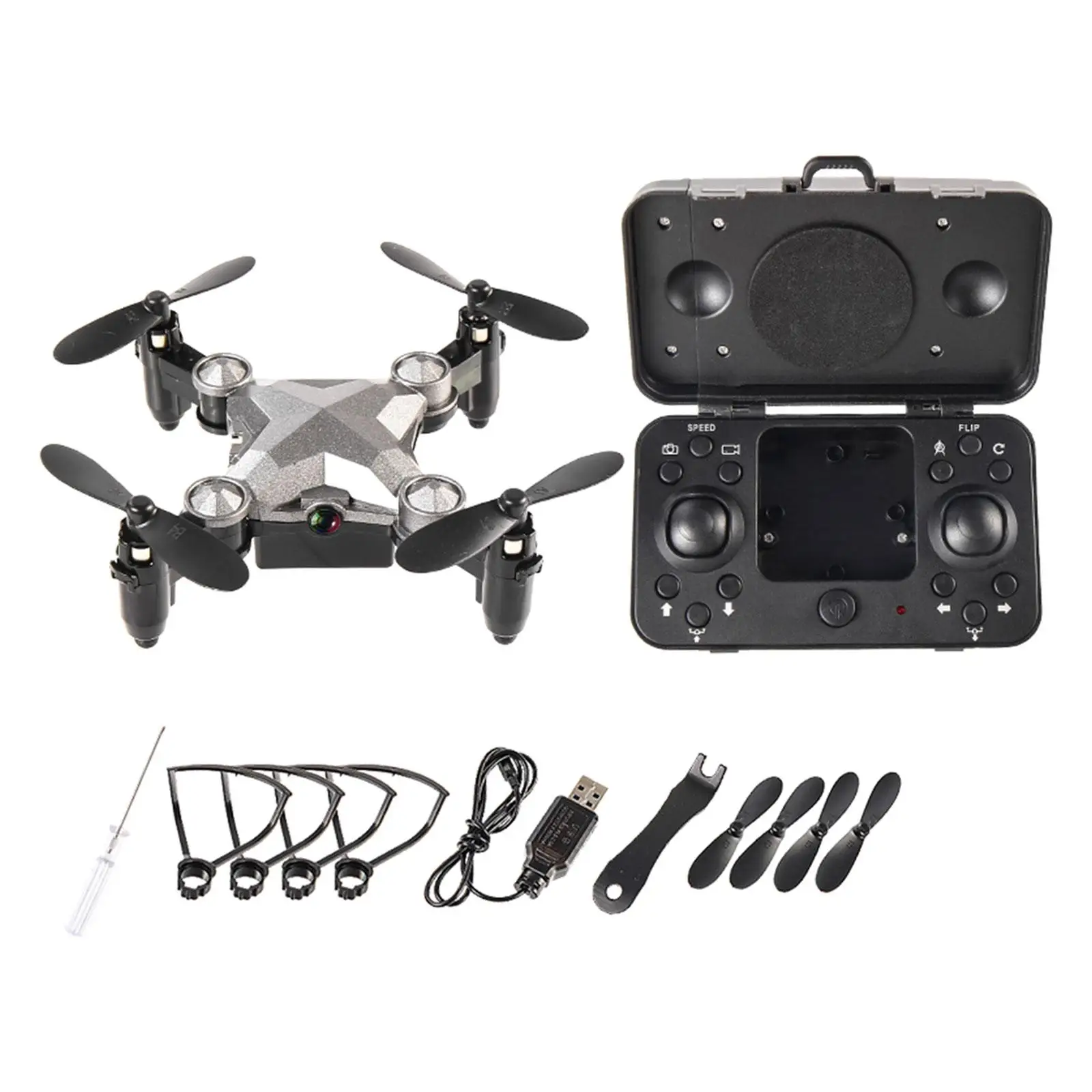 Mini Drone Clear Photography 720 Camera 2.4G WiFi Real Time Transmission Luggage Folding RC Airplane for Birthday Gift Children