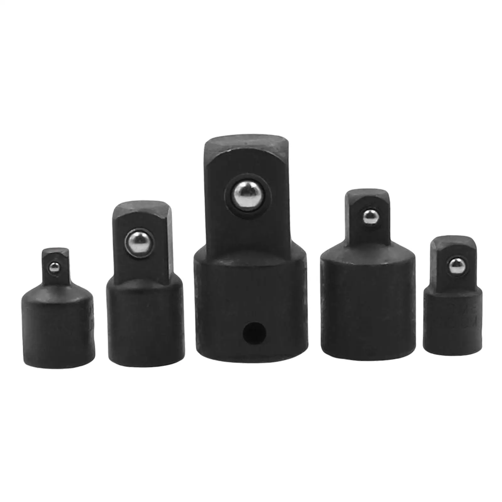 5x Impact Socket Adapter and Reducer Professional Manufactured  Spring Loaded for Construction Converter