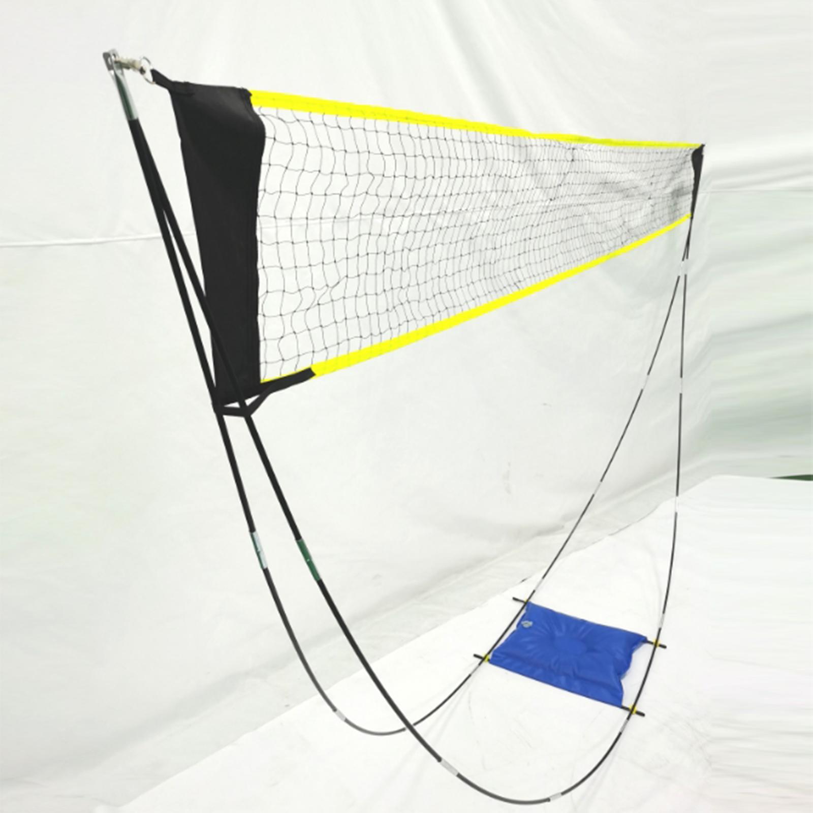 Description Picture 5 of itemPortable Badminton Net Bracket Volleyball Net with Storage Bag Portable Tennis Net Set for Games Exercise Backyard Beach Outdoor