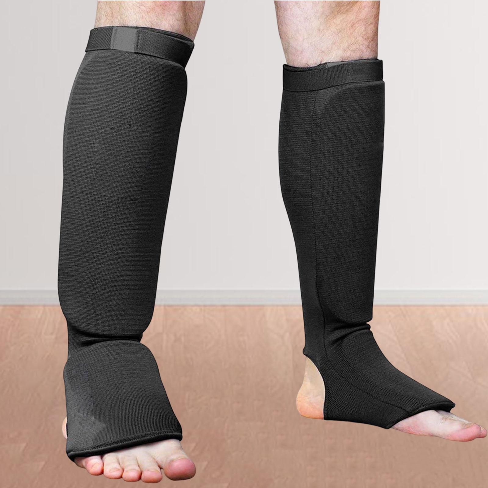 Description Picture 3 of itemMen Shin Instep Guards Accessories Stretch Training Protection Boxing Cloth