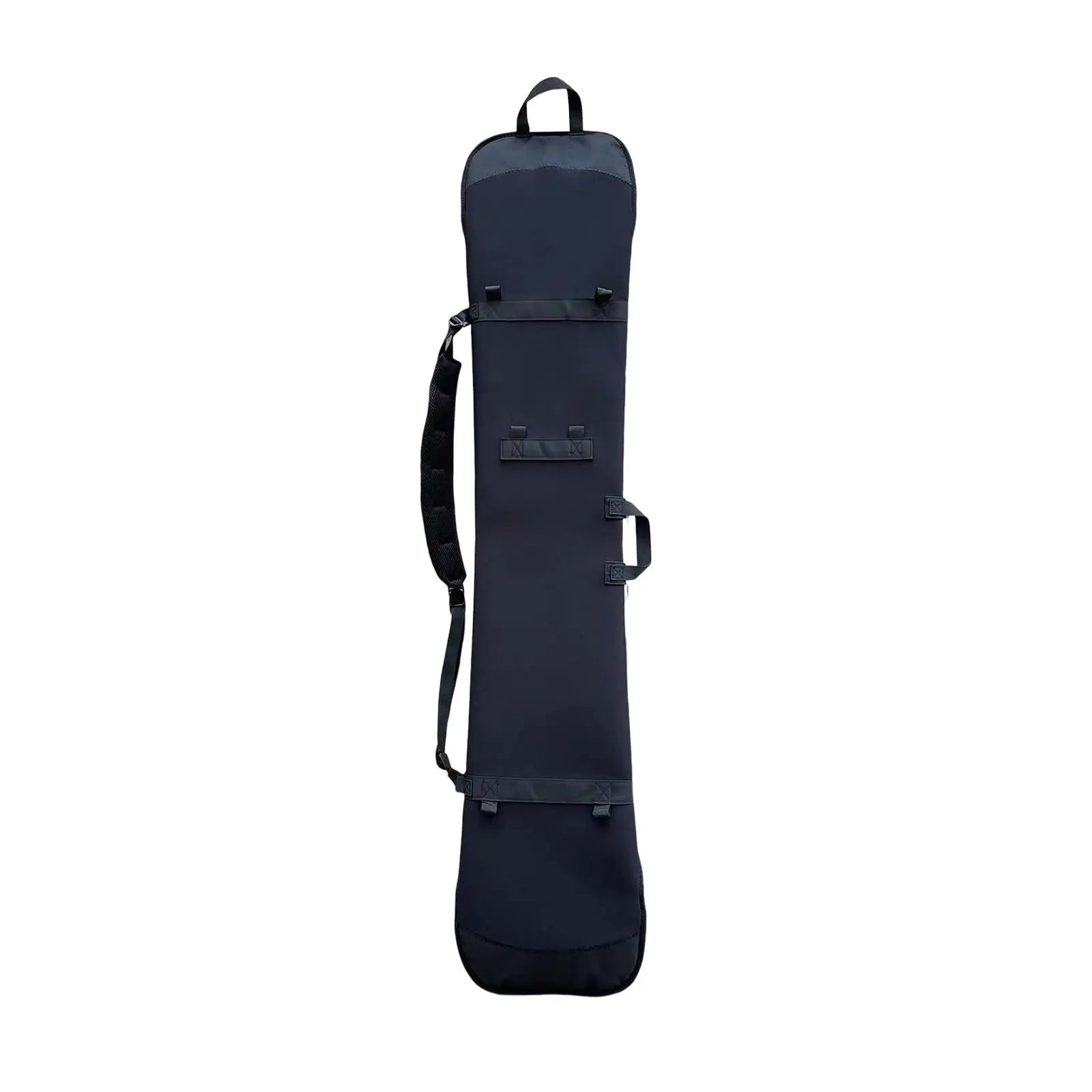 163cm to 174cm Snowboard Bag Adjustable Belt Carrying Bag Protector Zipper Storage Portable Cover for Traveling Winter Luggage
