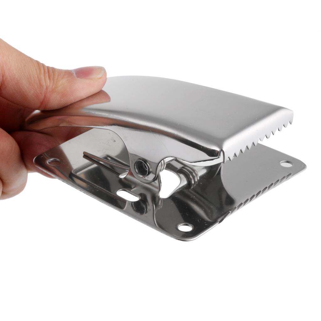 Fish Cleaning Board Tools Fillet Clamp Deep- Tail Clip Board for Scaling Table 