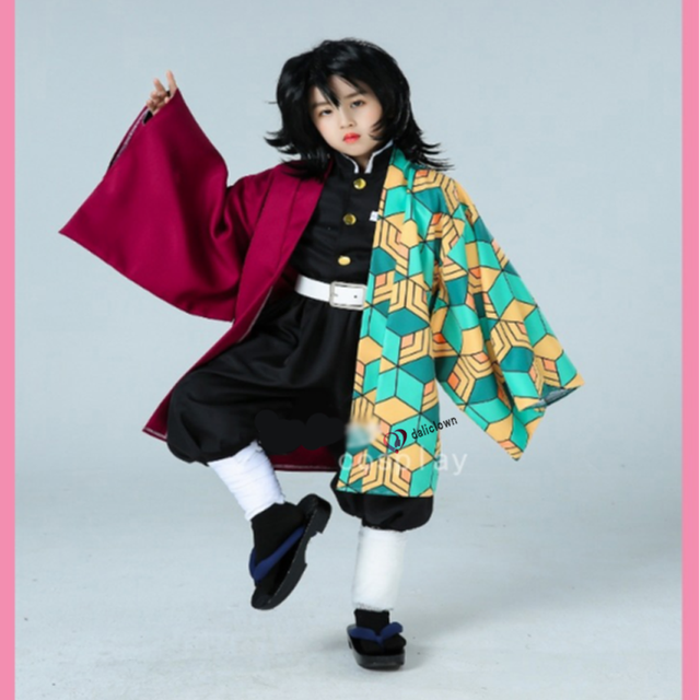 Kids Cosplay Anime Demon Slayer Kimetsu no Yaiba Kamado Nezuko