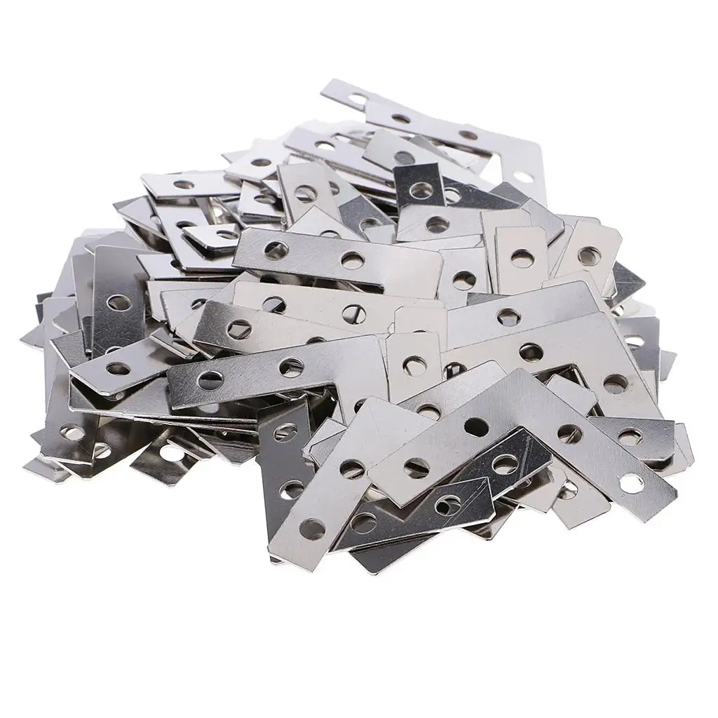 Title 5, 100pcs Heavy Duty Metal L Shape Corner Brace Pl...