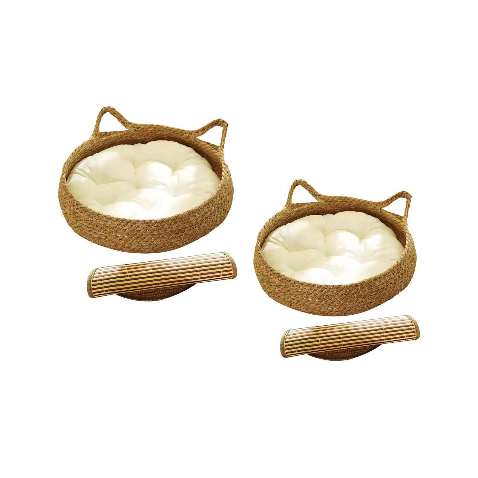 Cat Bed Basket Furniture Protector Pet Cat Sleeping Bed Comfortable Cat Scratching Board for Puppy Small Dogs Rabbit Large Cats