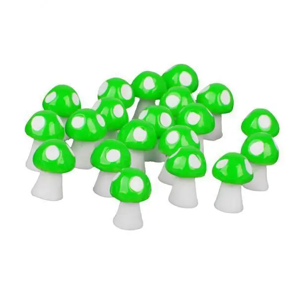 4X 20x Miniature Mushroom Fairy Garden Terrarium Decor Bonsai Craft