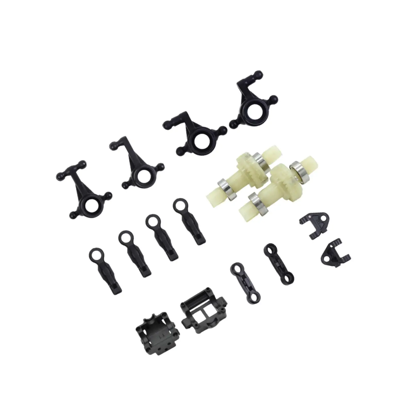 RC Metal Complete Kit Gear Case Upper and Lower Arm for Wltoys 284010 284161 RC Hobby Car Crawler Vehicles Replacement Parts