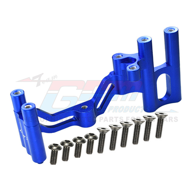 GPM Aluminum Front Gear Box Upgrade For Losi 1:10 Baja Rey & Rock Rey - Green CNC Parts Set