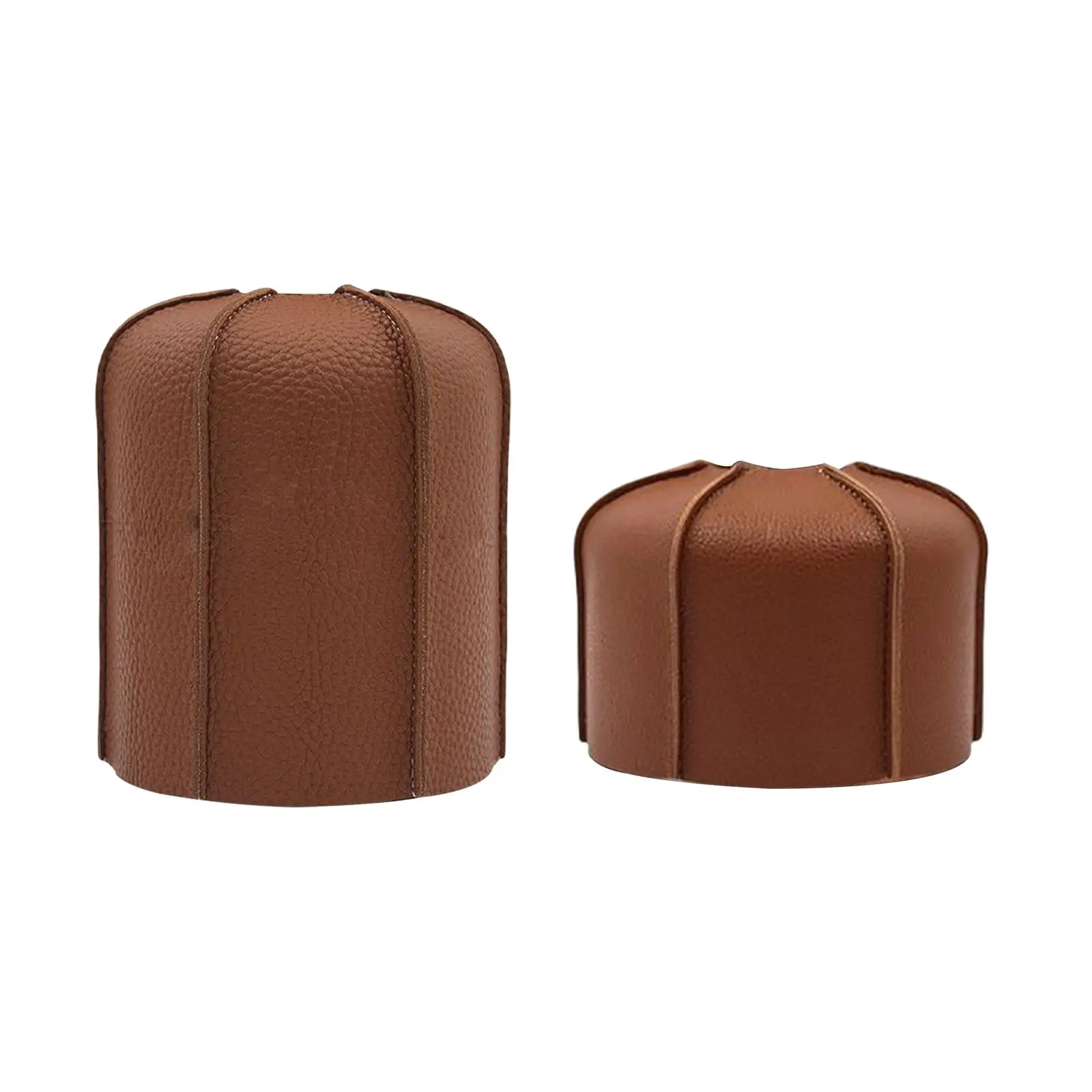 PU Gas Canister Cover Gas Cylinder Tank Cover for Outdoor Camping Travel