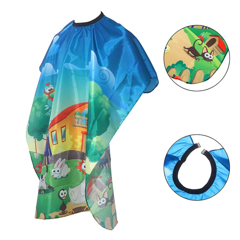 Best of Kids Boy Hair Cutting Cape Gown Hairdresser Barber Apron Hairdressing Children Girls Boys Hair Cut Cloak Umbrella Protecter Reviews & Tips