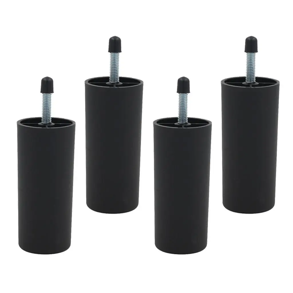 4pcs 100mm Lift Table Folding Table Risers for Coffee Table Bed Legs 4 Inch 