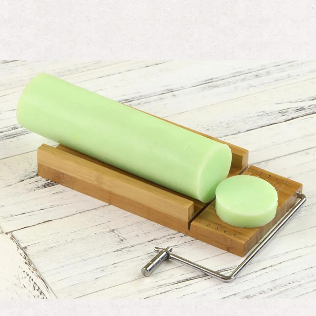 Wooden Stainless Steel Soap Cutter Cutting  Slicer for Soap Making