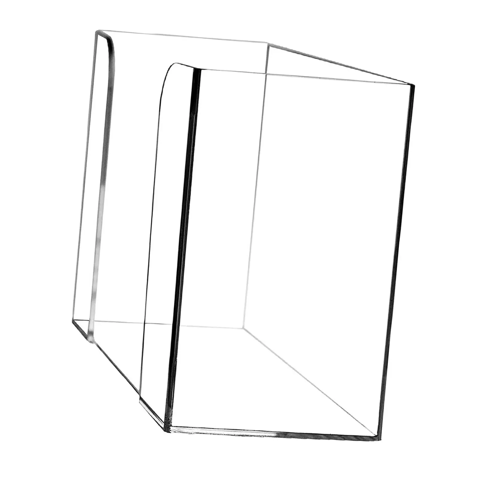 Acrylic Tissue Box Creative Napkin Holder Organizer for Tabletop Hotel Decor