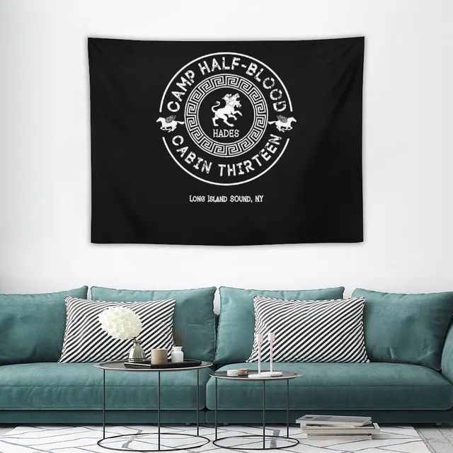 Percy Jackson - Camp Half Blood Logo Tapestry Home Decorating Wall