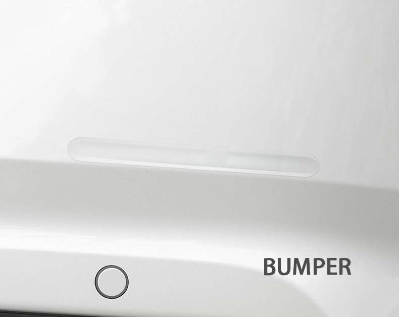 4/8/10Pcs Car Door Transparent Anti Collision Side Edge Protection Guard Protector Bar Stickers Rearview Mirror Protection Strip