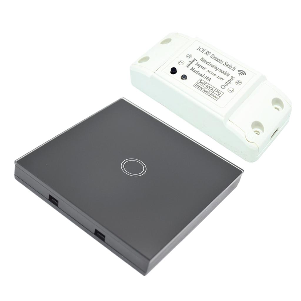 220V 433M Relay Wireless 1-way Touch Remote Control Door Opener Transmitter