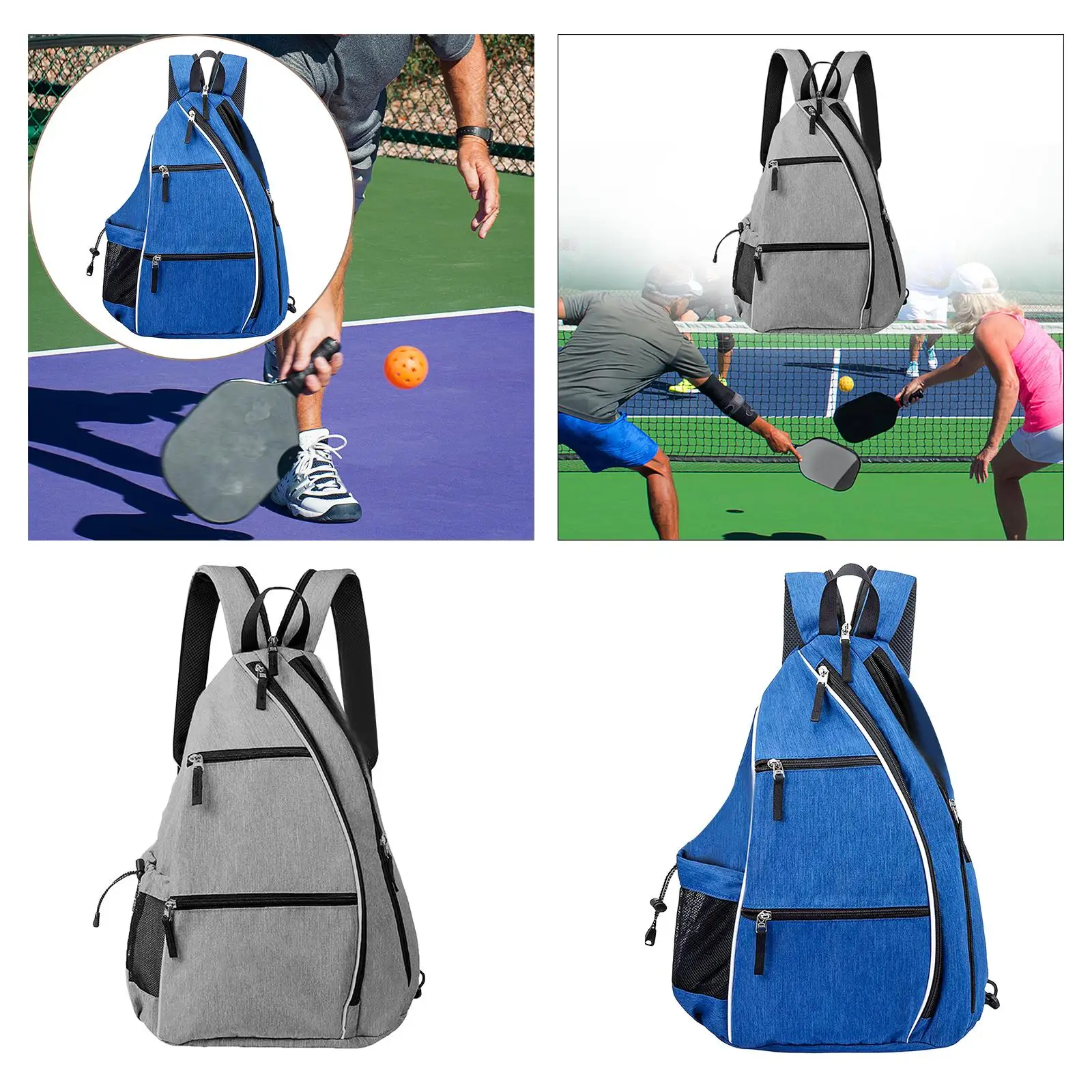 Pickleball Backpack Waterproof Badminton Travel Bag Durable Tennis Badminton Squash Rackets Racquet Holder for Men Women Gifts