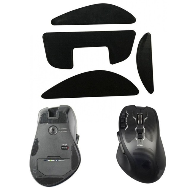 1 Set 0.6mm Curve Edge Mouse Feet Mouse Skates for Logitech