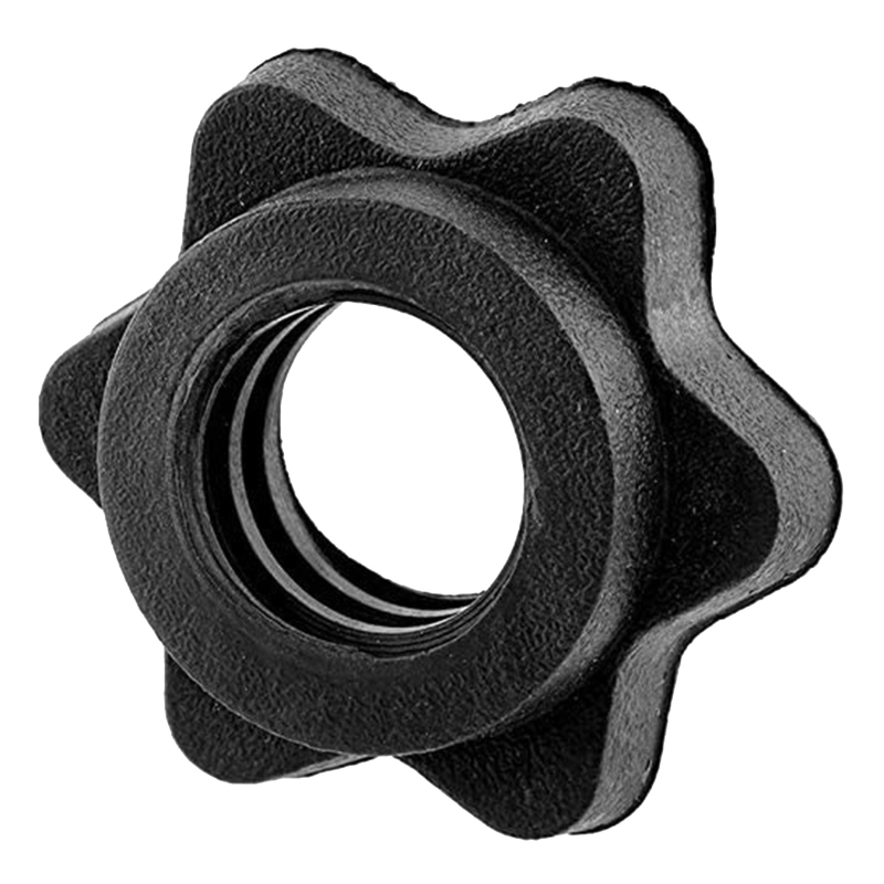 Description Picture 2 of item4Pcs Dumbbell Rod Nut Non-Slip Hex Nut Spinlock Collars Replacement Barbell Bar Hexagon Nuts for Barbells Bars Training
