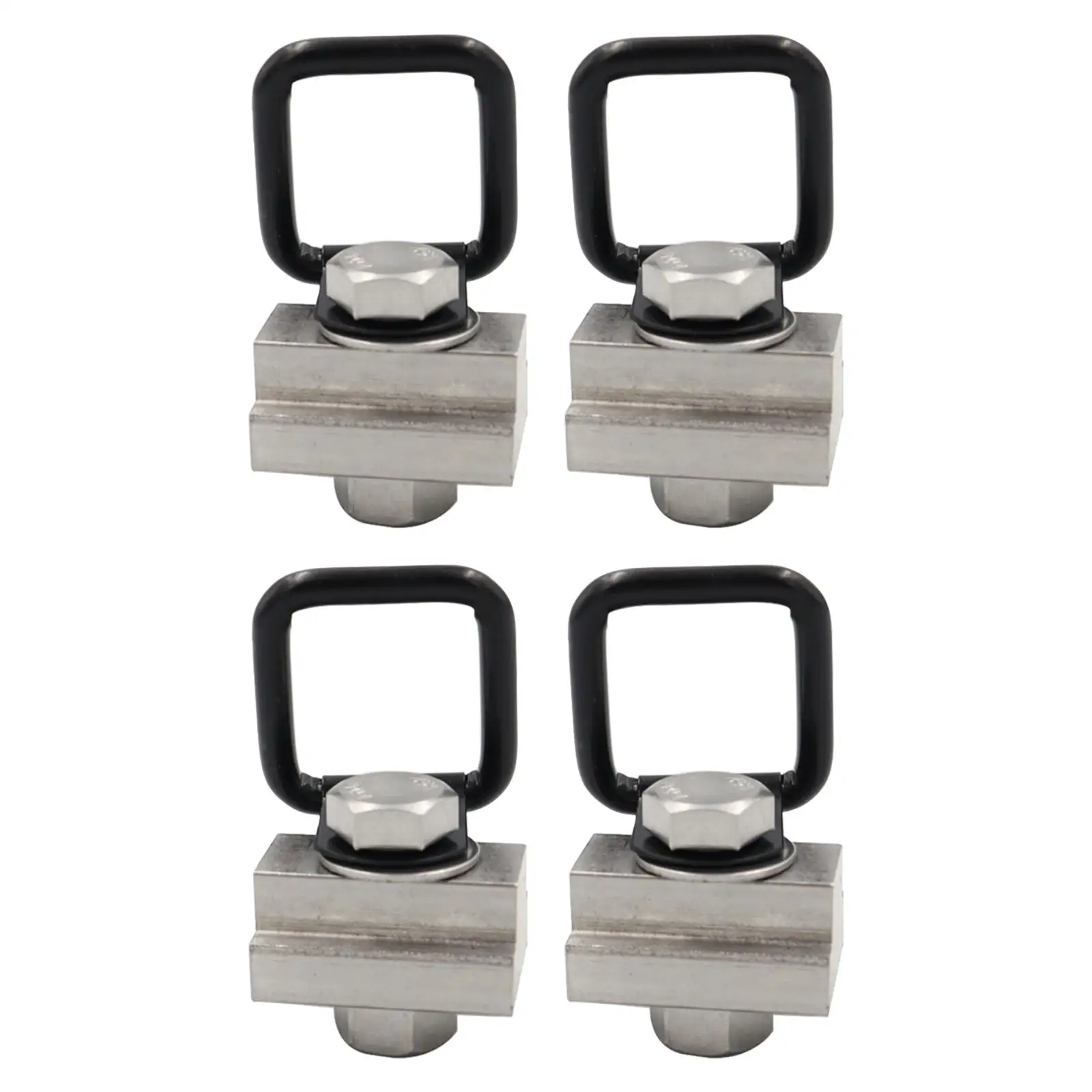 4x Car Bed Rail T Slot Nuts Kit with 3/8