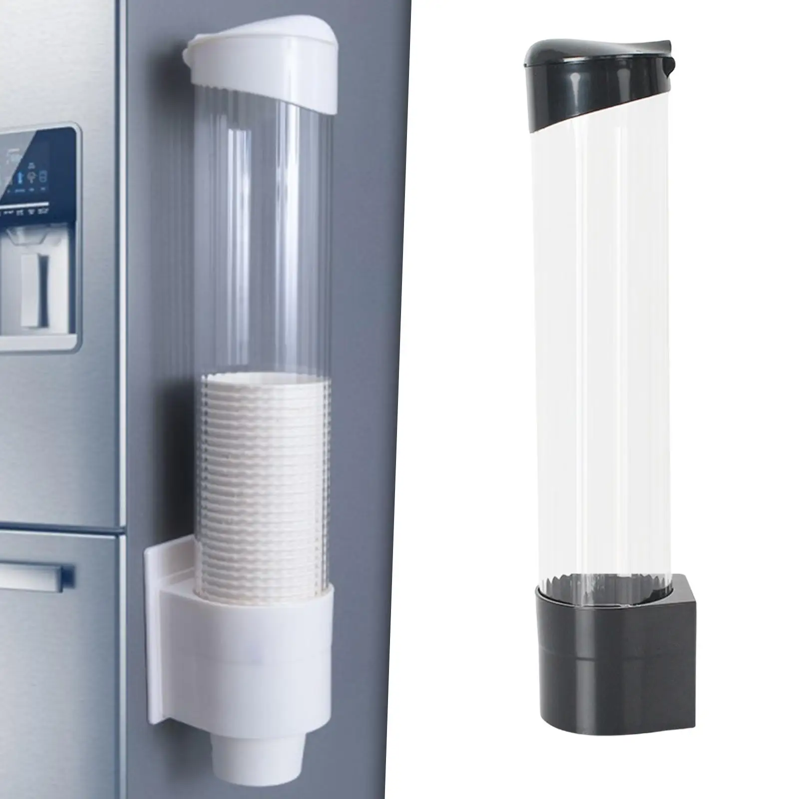 Cup Dispenser Cup Storage Rack Cups Container Pull Type Cup Holder Water Cooler Cup Holder for Home