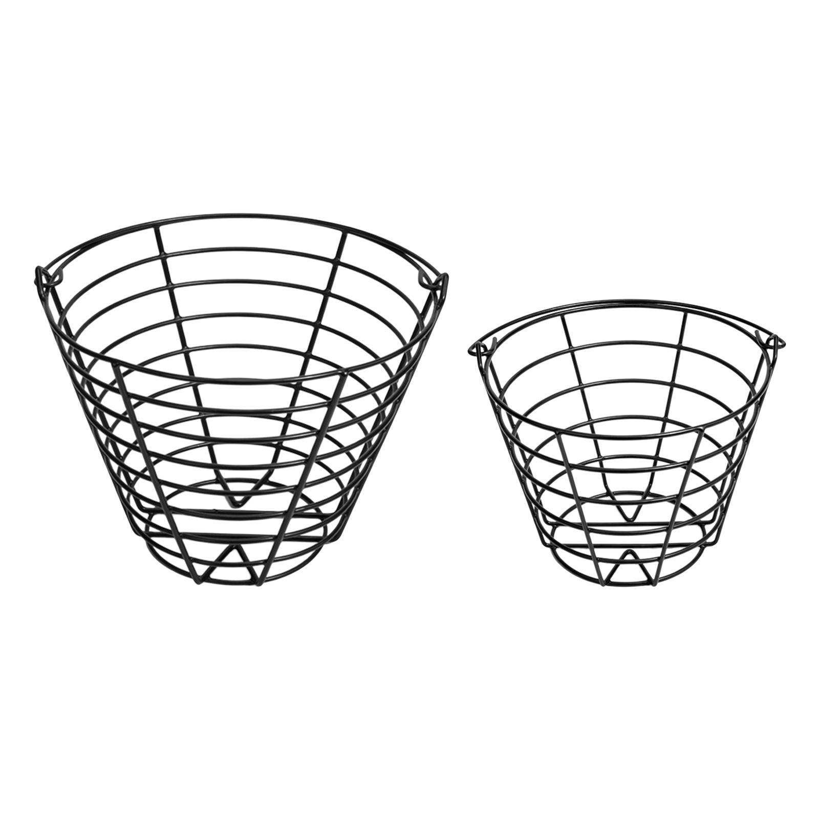 Golf Ball Basket, Golfball Container with Handle Ball Holder Contain Stadium Accessory