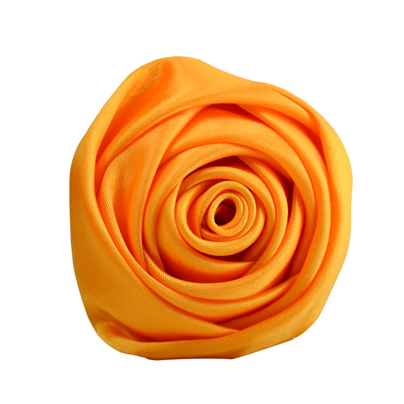 4 Teile/los 5,5 cm Satin Stoff Handgemachte Dreidimensionale Simulation Rose Knospe Großhandel DIY Schmuck Schuhe Und Hut Zubehör – Detail 24