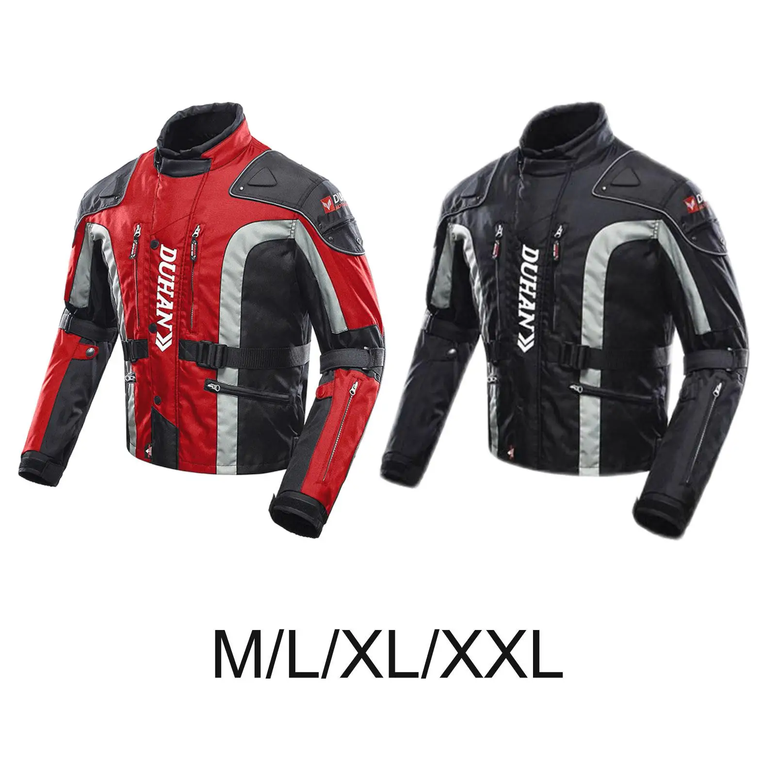 Motorcycle Jacket Autumn Winter Adjustable Full Body Protective Gear Cold-Moto Suit Fit for Bikers Mountain Bike