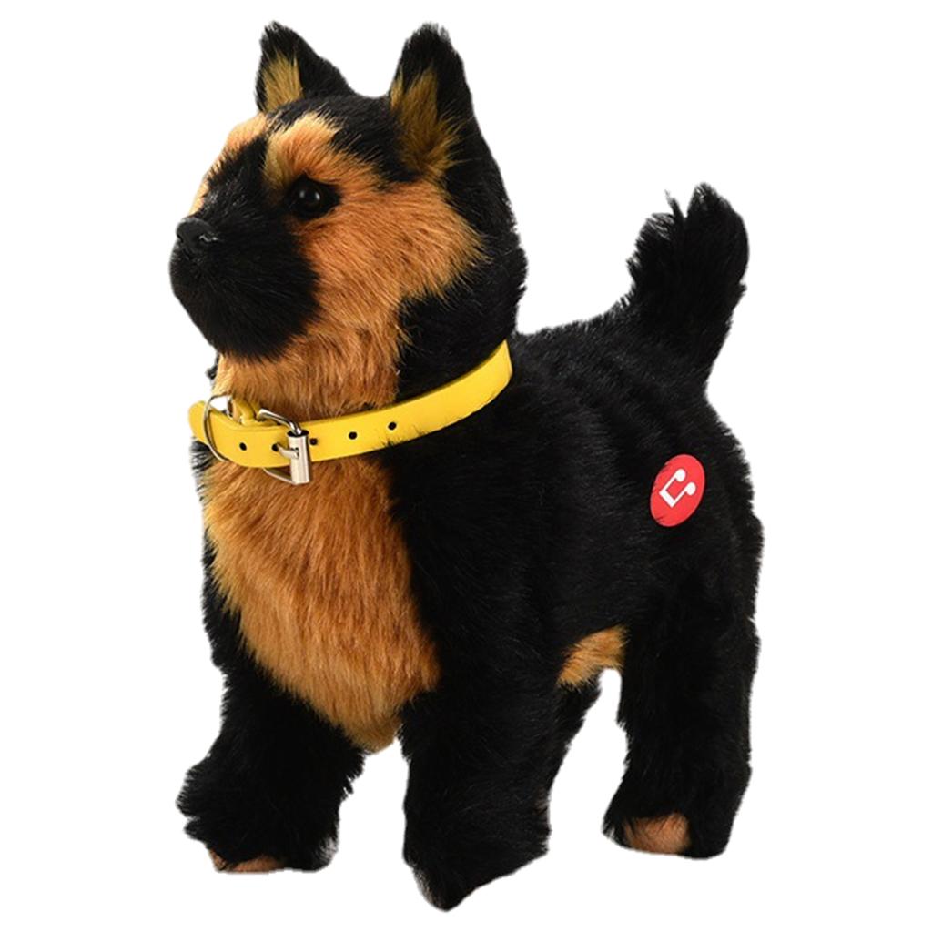 Electric Dog Toy Christmas Gifts Figures Tail Wagging Puppy Toy for Baby Kids Boys