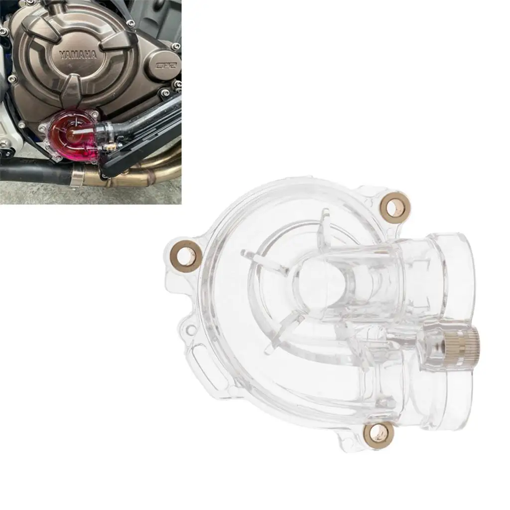 Motorcycle Waterpump Water Pump Cover Plastic for  MT-07 2014-2020