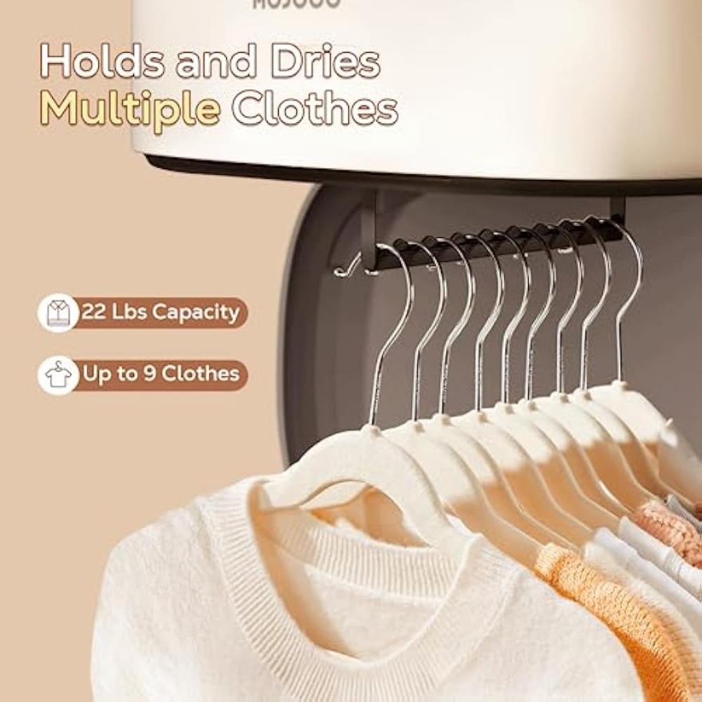 Title 4, Mojoco Portable Clothes Dryer for Apartment, R...