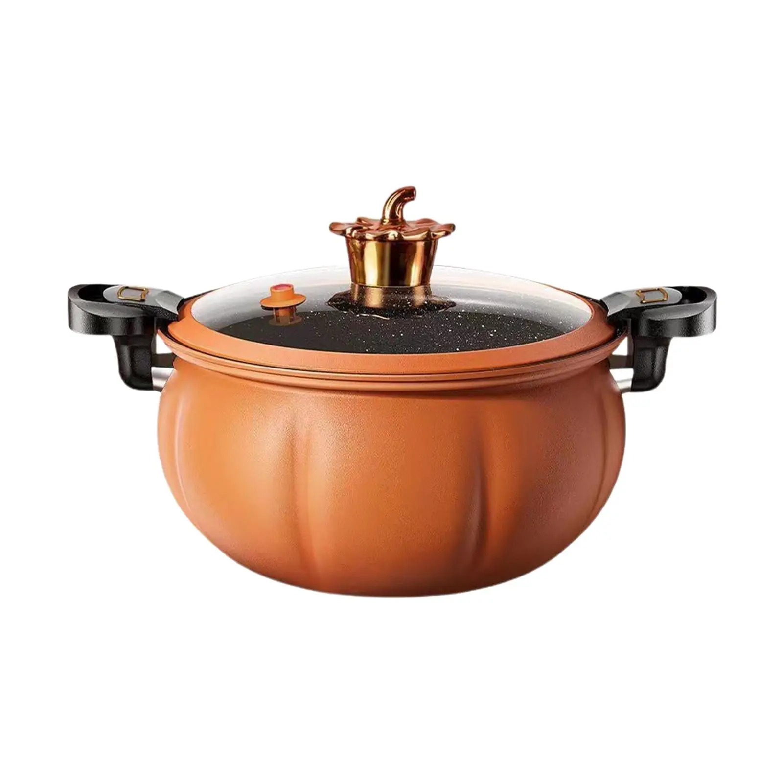 Cast Iron Slow Cooker Cookware Pressure Stew Pot for Induction Backpacking Open
