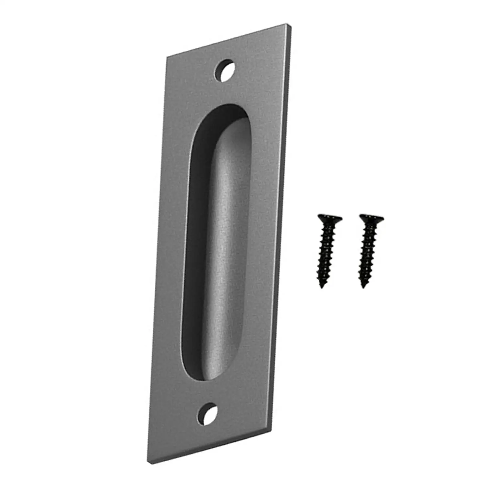 Sliding Door Handle, Finger Pulls Modern Invisible Handle Heavy Duty for Pocket Doors Closet Drawer Cupboard Sliding Barn Door