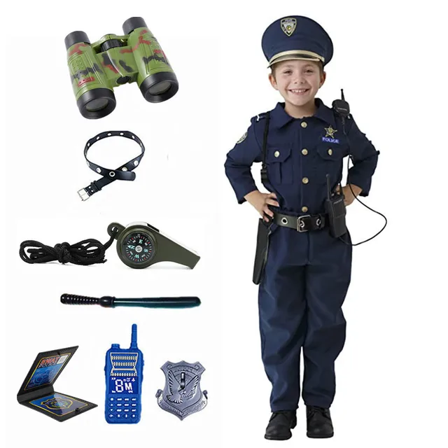 SWAT Officer Youth Costume, Medium (8-10)
