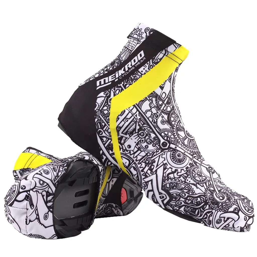 Waterproof Cycling Shoes Cover Windproof Warm Thermal Cycling Boots