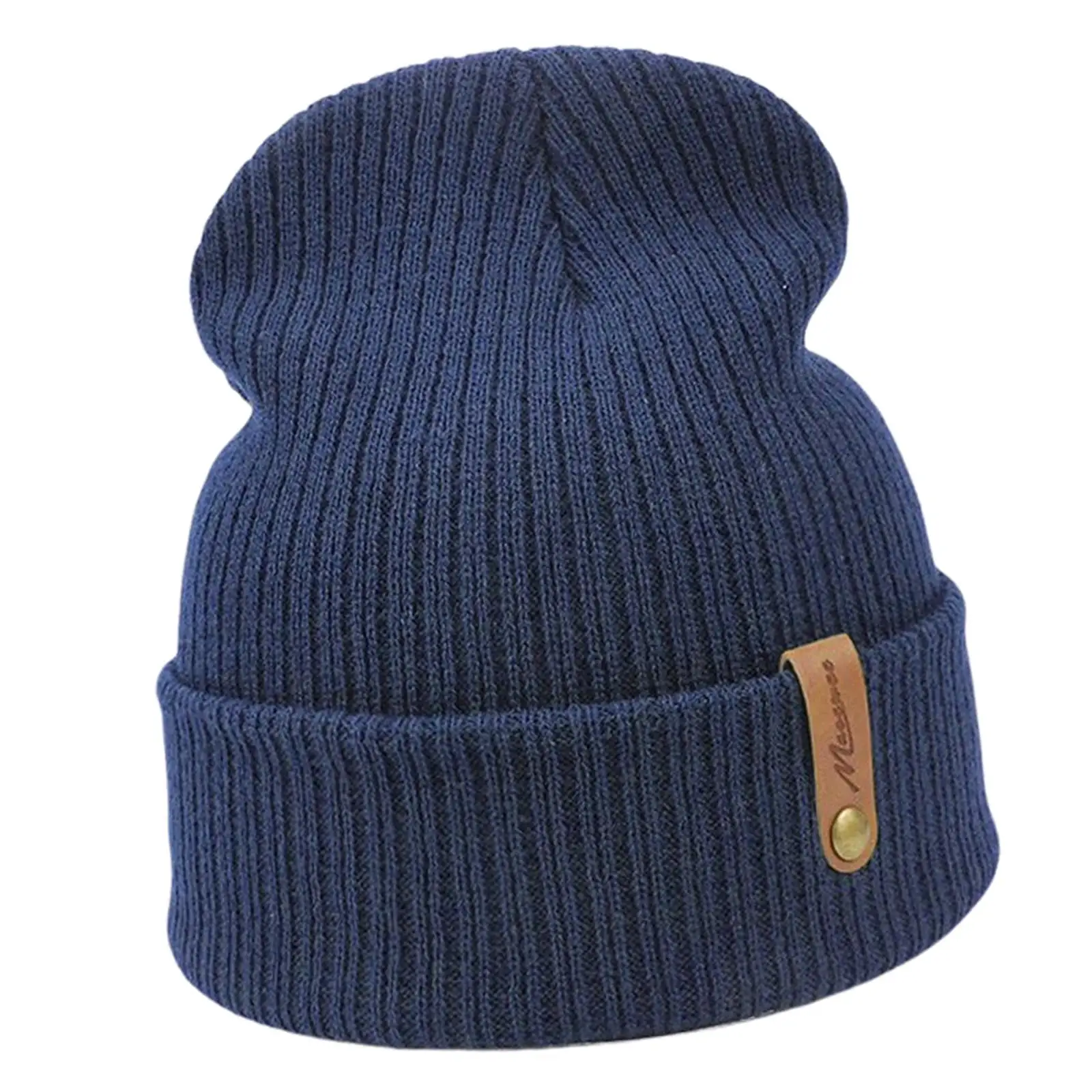 Soft Winter Beanie Warm Knit Hat Slouchy Baggy Beanie Unisex for Cycling Ski