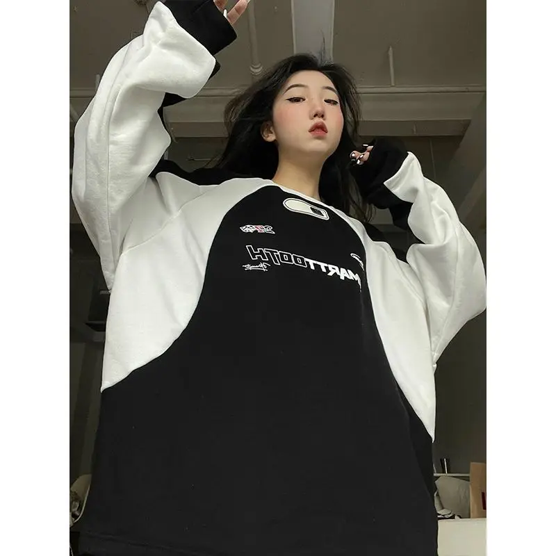 coreano, hoodies vintage, moda Kpop, streetwear estético, designer hippie, Y2k